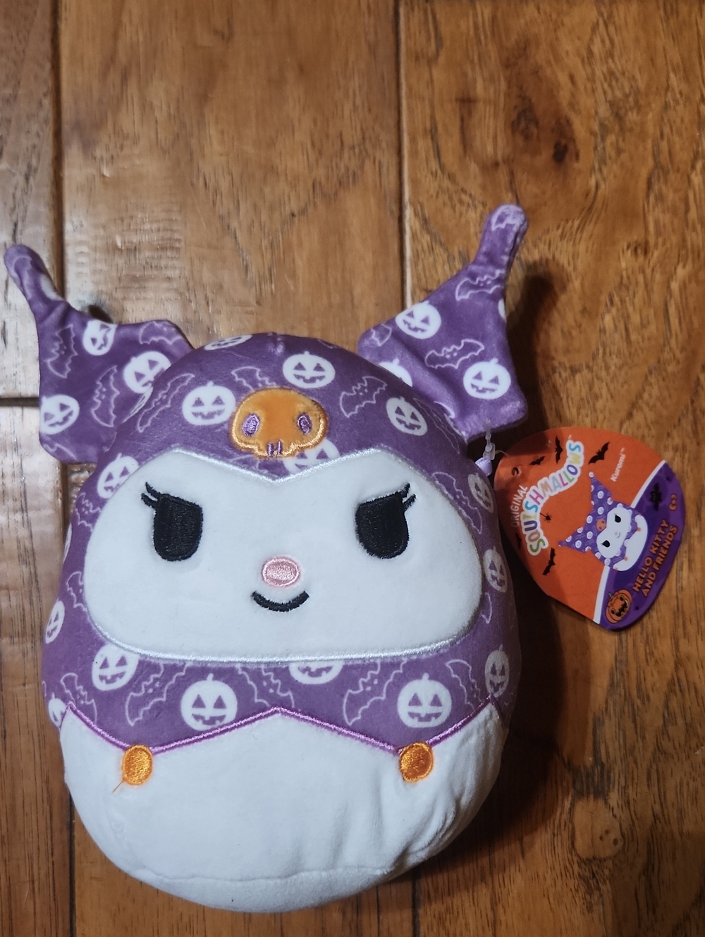 Purple Halloween Bat Plush Stuffed Animal - Squishmallows